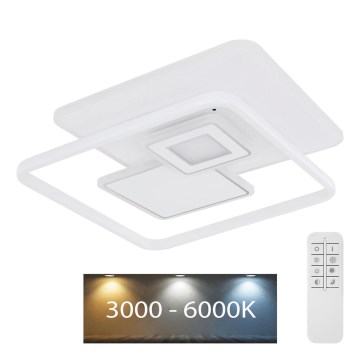 Globo - LED Dimbar taklampa LED/50W/230V 3000-6000K + fjärrkontroll