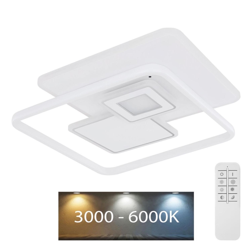Globo - LED Dimbar taklampa LED/50W/230V 3000-6000K + fjärrkontroll