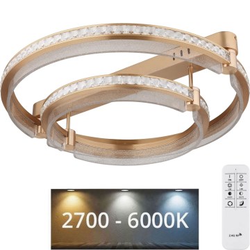 Globo - LED Dimbar taklampa LED/78W/230V 2700K-6000K + fjärrkontroll