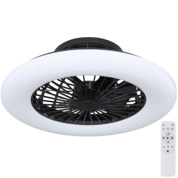 Globo - LED Dimbar taklampa med fläkt LED/30W/230V 3000-6500K + fjärrkontroll
