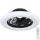 Globo - LED Dimbar taklampa med fläkt LED/30W/230V 3000-6500K + fjärrkontroll