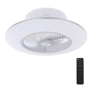 Globo - LED Dimbar taklampa med fläkt LED/40W/230V 3000-6000K + fjärrkontroll