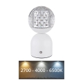 Globo - LED dimbar touchbordslampa LED/2,5W/3,7V 2700/4000/6500K 1800 mAh USB vit