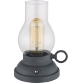 Globo - LED Dimbar uppladdningsbar touch bordslampa LED/1W/3,7V 1200 mAh antracit