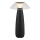 Globo - LED Dimbar uppladdningsbar touch bordslampa LED/1W/3,7V 3000K 1200mAh svart