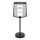 Globo - LED Dimbar uppladdningsbar touch bordslampa LED/2,5W/3,7V 2700/4000/6500K 1800 mAh svart