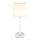 Globo - LED Dimbar uppladdningsbar touch bordslampa LED/2,5W/3,7V 2700/4000/6500K 1800 mAh vit