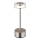 Globo - LED Dimbar uppladdningsbar touch bordslampa LED/2,5W/3,7V 2700/4000/6500K 1800mAh matt krom