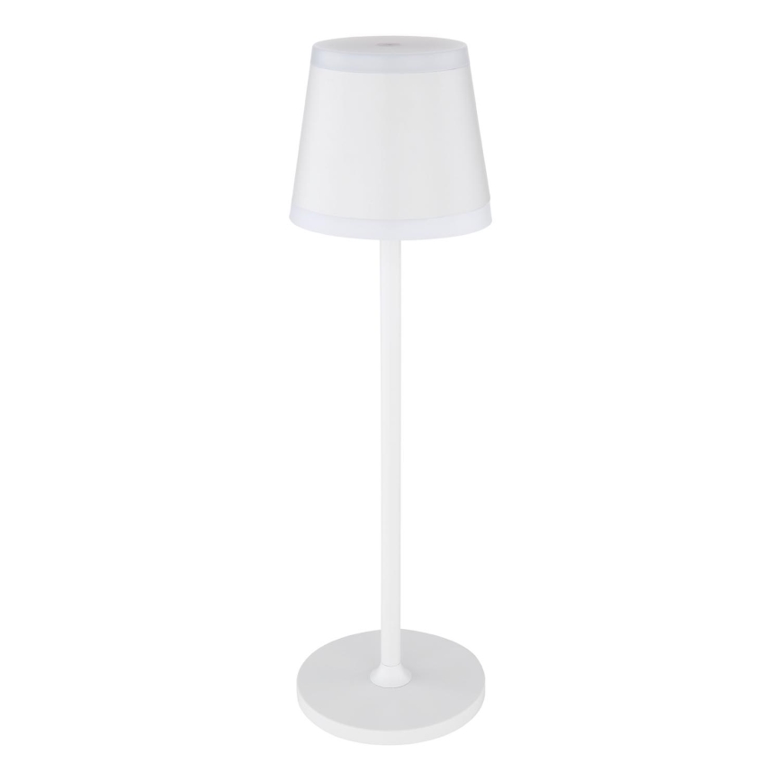 Globo - LED Dimbar uppladdningsbar touch bordslampa LED/4,6W/230V 1800 mAh USB IP54 vit