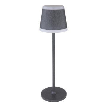 Globo - LED Dimbar uppladdningsbar touch bordslampa LED/4,6W/3,7V 3000K 1800mAh grå IP54