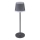 Globo - LED Dimbar uppladdningsbar touch bordslampa LED/4,6W/3,7V 3000K 1800mAh grå IP54