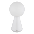 Globo - LED dimbar utomhusbordslampa med touch LED/1,5W/5V 3000/4500/6500K 1800 mAh IP41 vit