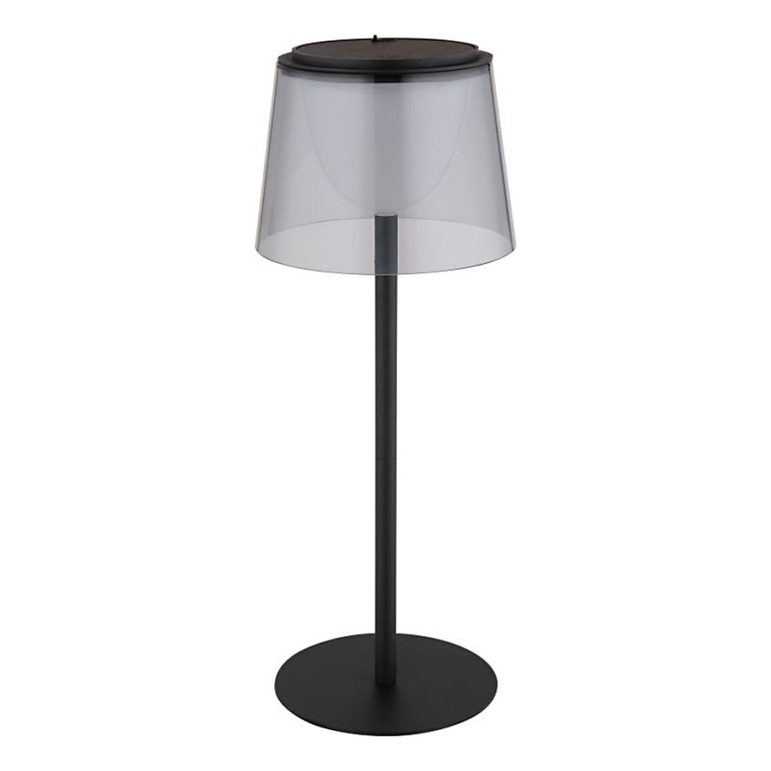 Globo - LED dimbar utomhusbordslampa med touch LED/1,8W/5V IP44 1800 mAh svart/rökfärgad