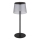 Globo - LED dimbar utomhusbordslampa med touch LED/1,8W/5V IP44 1800 mAh svart/rökfärgad