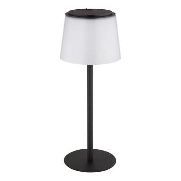 Globo - LED dimbar utomhusbordslampa med touch LED/1,8W/5V IP44 1800 mAh svart/vit
