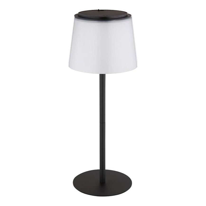Globo - LED dimbar utomhusbordslampa med touch LED/1,8W/5V IP44 1800 mAh svart/vit