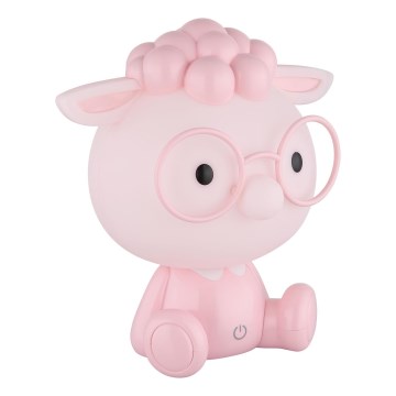 Globo - LED Dimbart uppladdningsbart barnnattlampa LED/1W/5V 500 mAh rosa