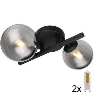 Globo - LED fäst ljuskrona 2xG9/3W/230V