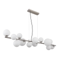 Globo - LED golvlampa 13xG9/3,5W/230V vit