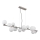 Globo - LED golvlampa 13xG9/3,5W/230V vit