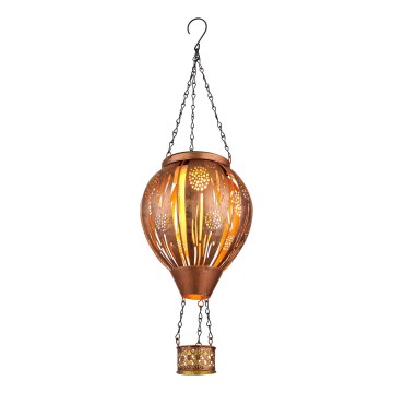 Globo - LED Hängande soldekoration 12xLED/0,02W/3V IP44 Flygande ballong