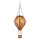 Globo - LED Hängande soldekoration 12xLED/0,02W/3V IP44 Flygande ballong
