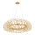 Globo - LED kristallkrona med textilsladd 20xG9/3,5W/230V