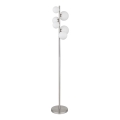 Globo - LED ljuskrona med textilsladd 6xG9/3,5W/230V vit