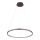 Globo - LED ljuskrona med textilsladd LED/29W/230V brun
