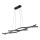 Globo - LED ljuskrona med textilsladd LED/35W/230V svart