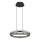Globo - LED ljuskrona med textilsladd LED/40W/230V 3000/4000/6000K diameter 39,7 cm brun