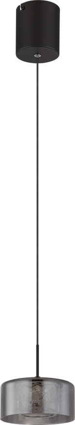 Globo - LED ljuskrona med textilsladd LED/6W/230V