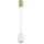 Globo - LED ljuskrona med textilsladd LED/7W/230V
