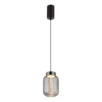 Globo - LED ljuskrona med textilsladd LED/8W/230V