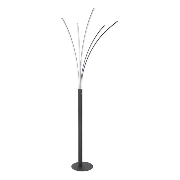 Globo - LED Ljusreglerad beröring golvlampa LED/36W/230V skinande krom