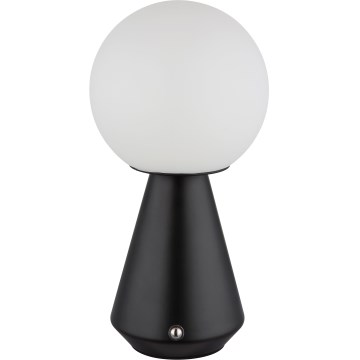 Globo - LED Ljusreglerad beröring utomhus bordslampa LED/1,5W/5V 3000/4500/6500K 1800 mAh IP41 svart