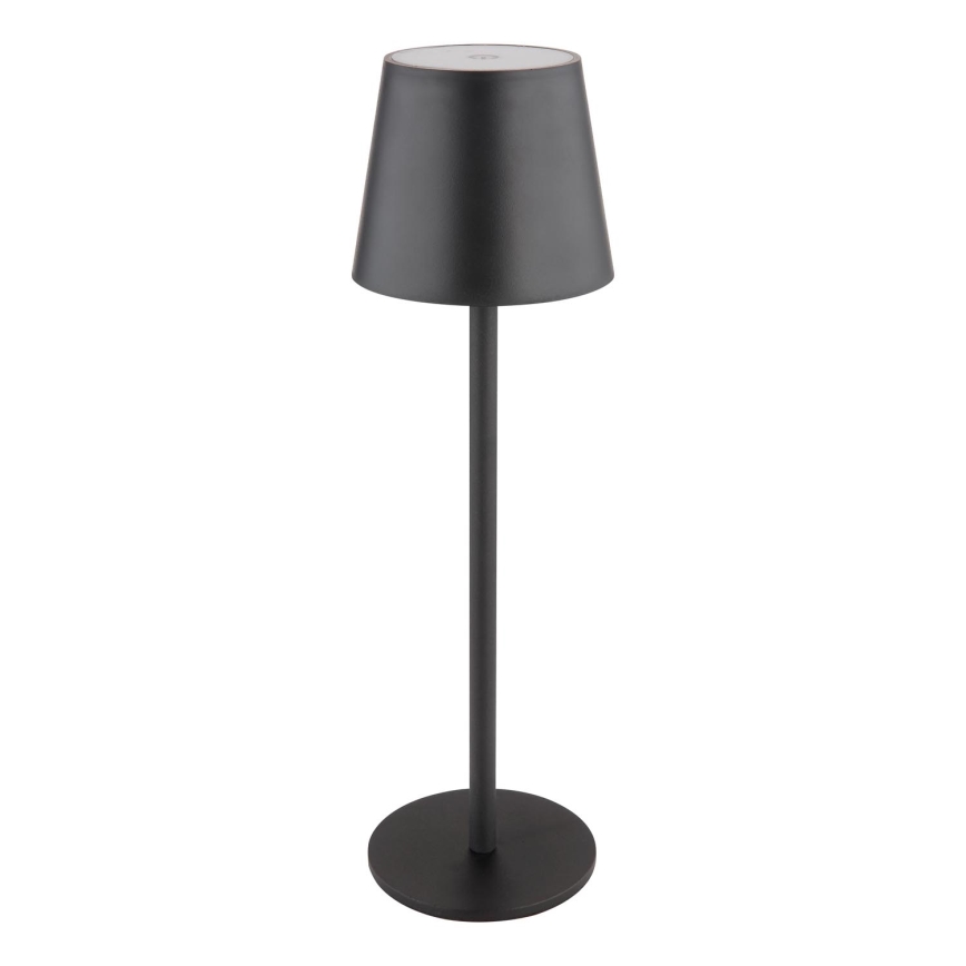 Globo - LED Ljusreglerad beröring utomhus lampa LED/3W/3,7V IP44 1800mAh + USB svart