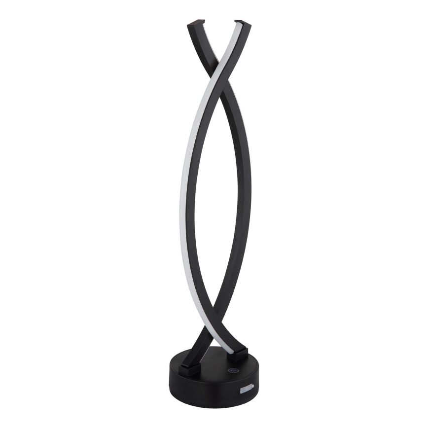 Globo - LED ljusreglerad bordslampa touch LED/1W/3,7V 3000K 1800 mAh USB svart