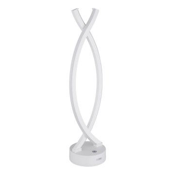 Globo - LED ljusreglerad bordslampa touch LED/1W/3,7V 3000K 1800 mAh USB vit