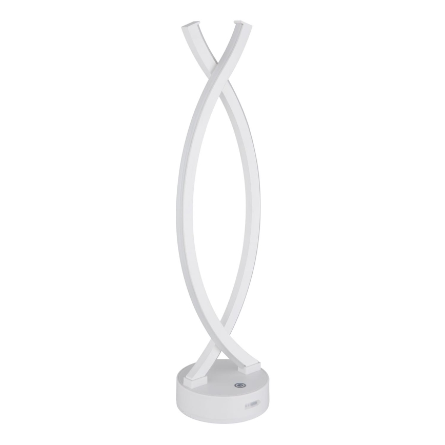Globo - LED ljusreglerad bordslampa touch LED/1W/3,7V 3000K 1800 mAh USB vit