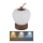Globo - LED ljusreglerad bordslampa touch LED/2W/3,7V 2700K/4000K/6500K 1200 mAh USB brun