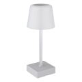 Globo - LED ljusreglerad bordslampa touch LED/2W/5V 3000/4500/6500K 800 mAh silver