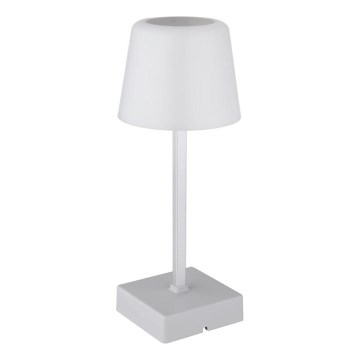 Globo - LED ljusreglerad bordslampa touch LED/2W/5V 3000/4500/6500K 800 mAh silver