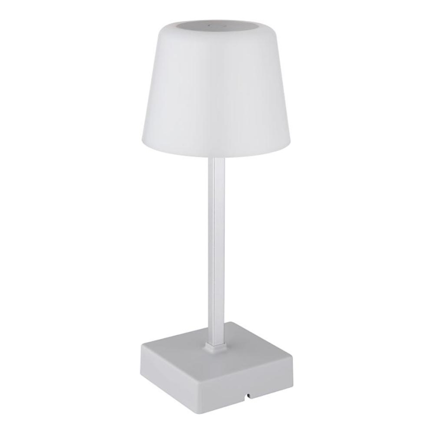 Globo - LED ljusreglerad bordslampa touch LED/2W/5V 3000/4500/6500K 800 mAh silver