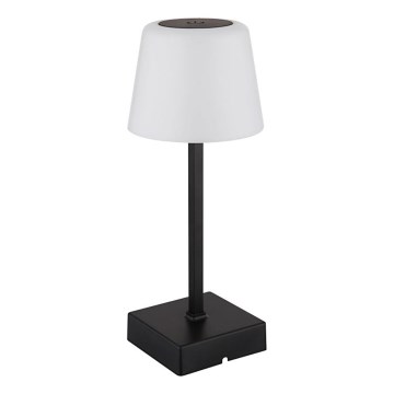 Globo - LED ljusreglerad bordslampa touch LED/2W/5V 3000/4500/6500K 800 mAh svart