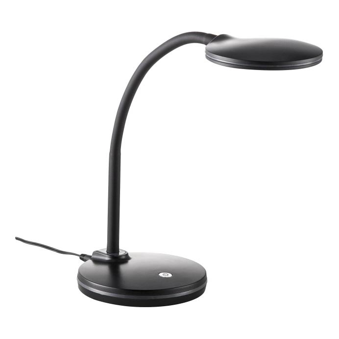 Globo - LED ljusreglerad bordslampa touch LED/4,6W/230V svart
