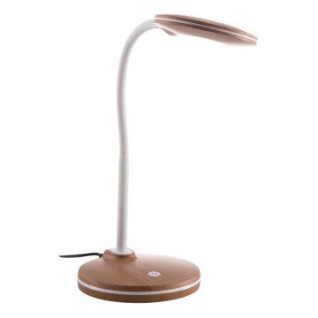 Globo - LED ljusreglerad bordslampa touch LED/4W/230V brun