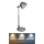 Globo - LED ljusreglerad bordslampa touch LED/7,5W/230V 3000K/4000K/6500K grå