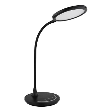 Globo - LED Ljusreglerad flexibel beröring bordslampa LED/12W/230V 3000/4000/6500K CRI 90 svart