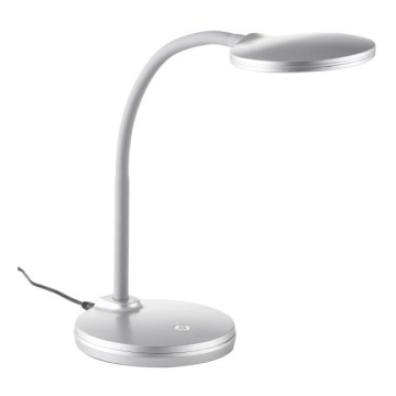 Globo - LED Ljusreglerad flexibel beröring bordslampa LED/4,6W/230V silver